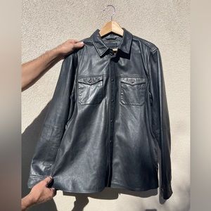 John Varvatos Leather Jacket